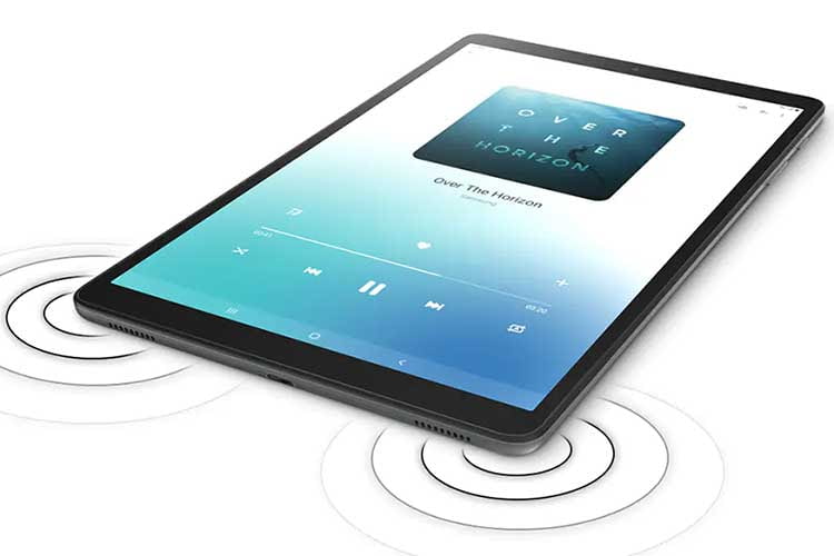 Samsung Galaxy Tab A 10.1 (2019) unterstützt Dolby Atmos 3D-Surround-Sound Samsung Galaxy Tab A 10.1 (2019) unterstützt Dolby Atmos 3D-Surround-Sound