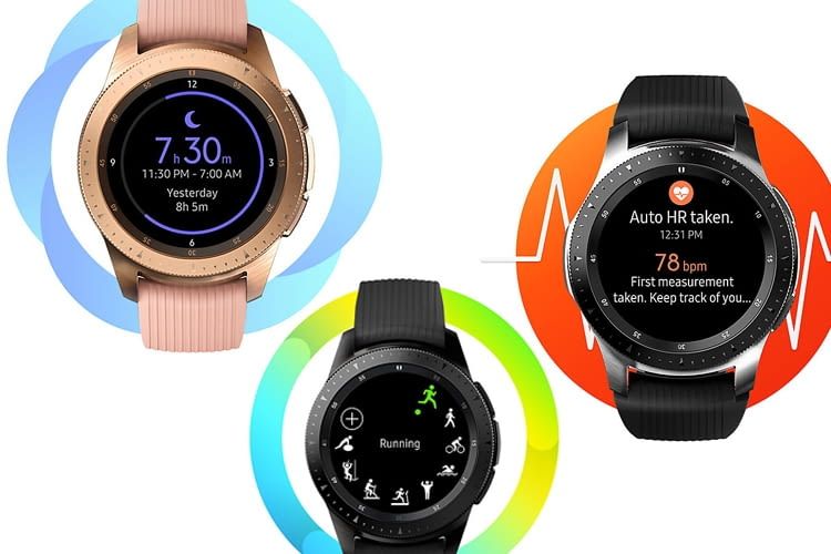 Die Funktionen der Galaxy Watch unterstützen Fitness, Wohlbefinden und die Tagesorganisation Die Funktionen der Galaxy Watch unterstützen Fitness, Wohlbefinden und die Tagesorganisation