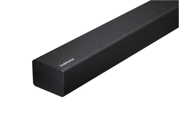 Samsung HW-K335/ZG kann mit einem Wireless Rear Kit zum Surround Sound-System aufgerüstet werden Samsung HW-K335/ZG kann mit einem Wireless Rear Kit zum Surround Sound-System aufgerüstet werden