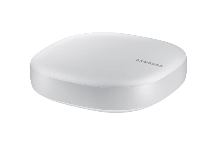 Der SmartThings Hub V3 unterstützt die Funkstandards Bluetooth, ZigBee und Z-Wave Der SmartThings Hub V3 unterstützt die Funkstandards Bluetooth, ZigBee und Z-Wave