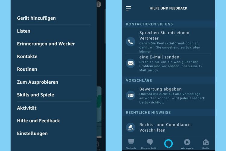 Über Umwege gelangen Nutzer ebenfalls zu einer Geräte Übersicht Über Umwege gelangen Nutzer ebenfalls zu einer Geräte Übersicht