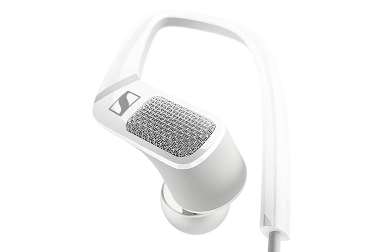 Sennheiser AMBEO SMART HEADSET - unter dem Gitter verbergen sich zwei omnidirektionale Mikrofone Sennheiser AMBEO SMART HEADSET - unter dem Gitter verbergen sich zwei omnidirektionale Mikrofone