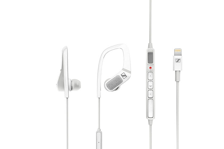 Sennheiser AMBEO SMART HEADSET hat einen Lightning Connector und arbeitet nur mit iOS-Geräten zusammen Sennheiser AMBEO SMART HEADSET hat einen Lightning Connector und arbeitet nur mit iOS-Geräten zusammen