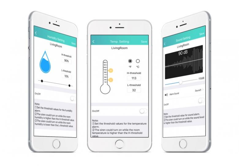 SENS8 smartes Multisicherheitssystem mit App-Steuerung SENS8 smartes Multisicherheitssystem mit App-Steuerung