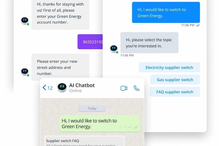 Mit dem Userlike KI Chatbot wird die Service-Automation ganz einfach möglich. Mit dem Userlike KI Chatbot wird die Service-Automation ganz einfach möglich.