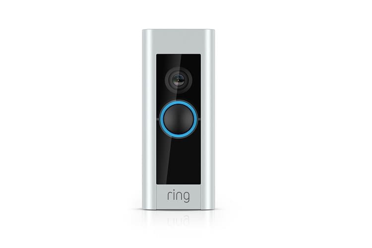 Die Videotürklingel Ring Doorbell Pro fungiert auch als Gegensprechanlage Die Videotürklingel Ring Doorbell Pro fungiert auch als Gegensprechanlage