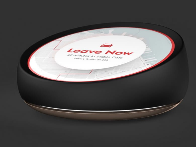 Essential Home: Persönliche Assistenz über runden Bildschirm Essential Home: Persönliche Assistenz über runden Bildschirm