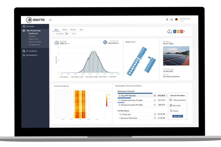 Der Service von Solytic ist mit jeder Hardware kompatibel Der Service von Solytic ist mit jeder Hardware kompatibel