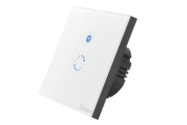 Der Touch-WLAN-Lichtschalter ist modern designed und auch haptisch ansprechend Der Touch-WLAN-Lichtschalter ist modern designed und auch haptisch ansprechend