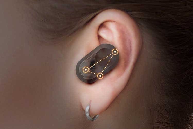 Sony WF-1000XM3 setzt auf eine ergonomische Dreipunktstruktur für sicheren Tragekomfort Sony WF-1000XM3 setzt auf eine ergonomische Dreipunktstruktur für sicheren Tragekomfort