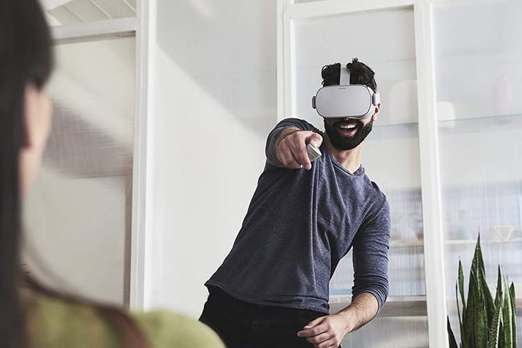 Oculus GO verspricht im Gegensatz zu Oculus Rift kabellosen Spielspaß Oculus GO verspricht im Gegensatz zu Oculus Rift kabellosen Spielspaß