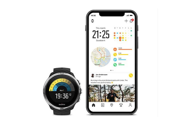 Die Suunto App hilft dabei Trackingdaten übersichtlich zu verwalten Die Suunto App hilft dabei Trackingdaten übersichtlich zu verwalten
