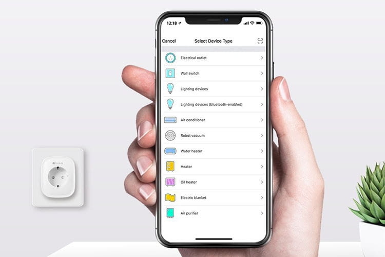 In der Smart Life App befinden sich die WLAN-Stackdosen ganz oben In der Smart Life App befinden sich die WLAN-Stackdosen ganz oben