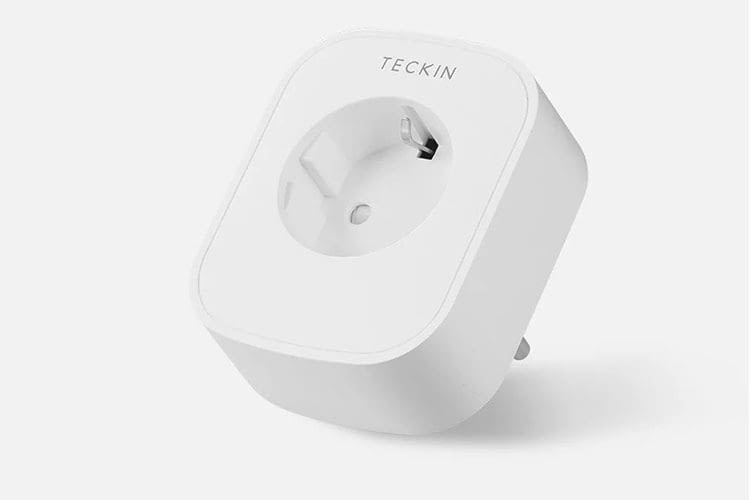 Die TECKIN SP 022-2 ist eine kompakte Google Home-kompatible WLAN-Funksteckdose mit Stromverbrauchsmessung Die TECKIN SP 022-2 ist eine kompakte Google Home-kompatible WLAN-Funksteckdose mit Stromverbrauchsmessung