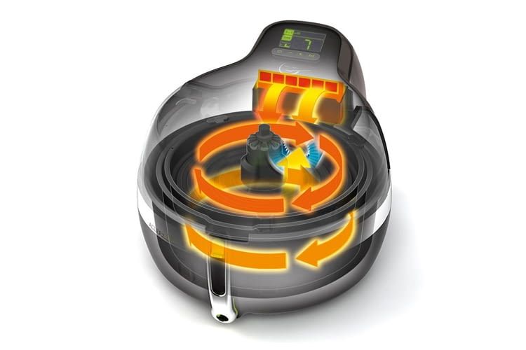 Die schonende Heißluftgarung brachte der Tefal ActiFry 2in1 schon viel Lob ein Die schonende Heißluftgarung brachte der Tefal ActiFry 2in1 schon viel Lob ein