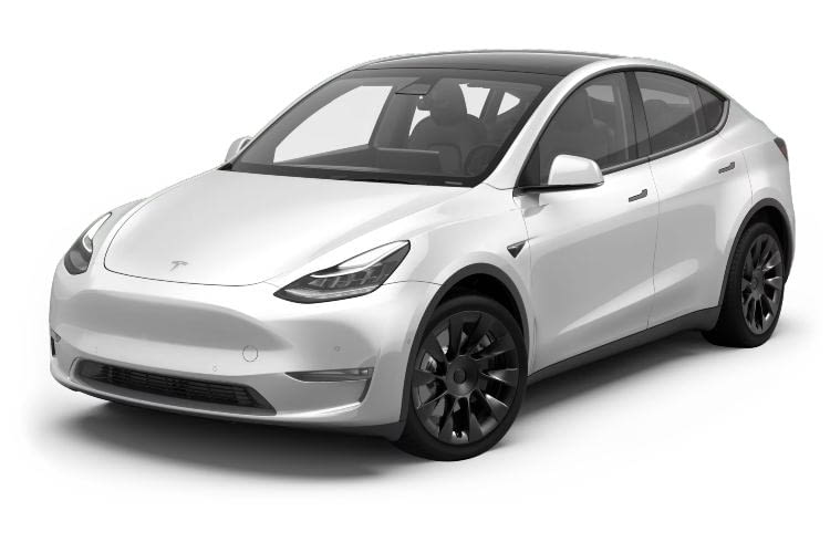 Der Tesla Model Y ist auch für längere Strecken geeignet Der Tesla Model Y ist auch für längere Strecken geeignet