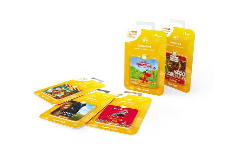 Die tigercards sind kinderleicht zu handhaben und eignen sich zum Tauschen Die tigercards sind kinderleicht zu handhaben und eignen sich zum Tauschen