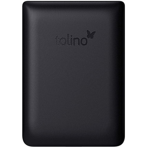 Griffige Textur für leichtere Handhabung: eReader Tolino Shine 3 Griffige Textur für leichtere Handhabung: eReader Tolino Shine 3
