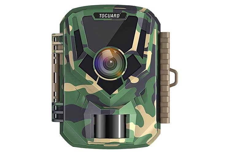 Die TOPGUARD H20 Mini Wildtierkamera verfügt im Gehäuseinneren über ein 2 Zoll Display Die TOPGUARD H20 Mini Wildtierkamera verfügt im Gehäuseinneren über ein 2 Zoll Display