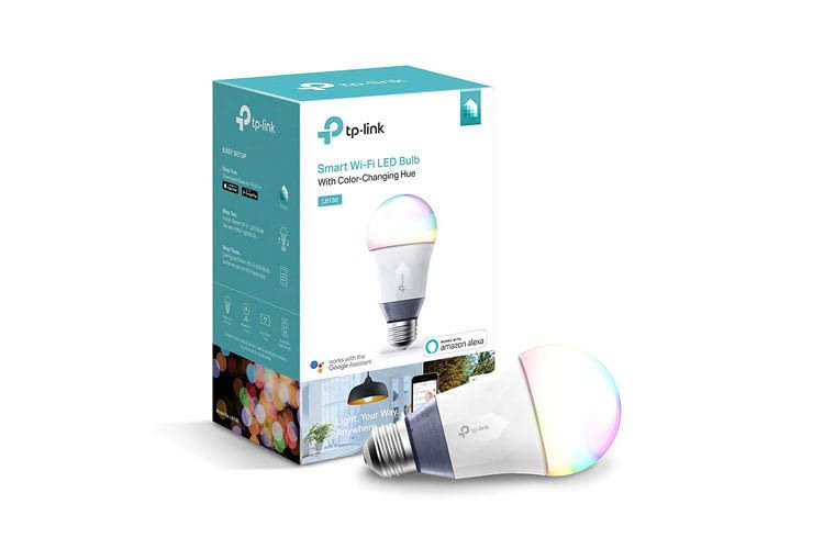 Bis zu 800 Lumen sind mit einer TP-Link LB130 WLAN-Lampe möglich Bis zu 800 Lumen sind mit einer TP-Link LB130 WLAN-Lampe möglich