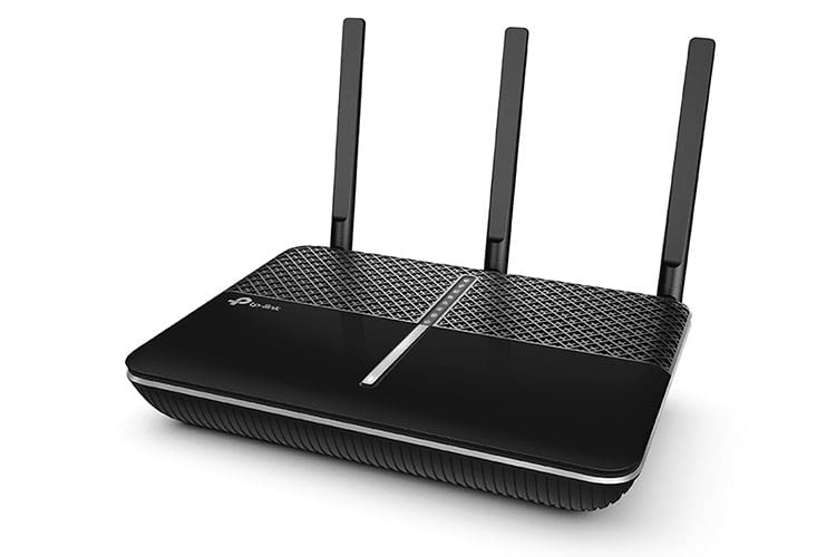 TP-Link Archer VR600v (V2.0) bietet im 5 GHz WLAN-Netz bis zu 1.733 Mbit/s. Mehr als ausreichend für flüssiges TV-Streaming TP-Link Archer VR600v (V2.0) bietet im 5 GHz WLAN-Netz bis zu 1.733 Mbit/s. Mehr als ausreichend für flüssiges TV-Streaming