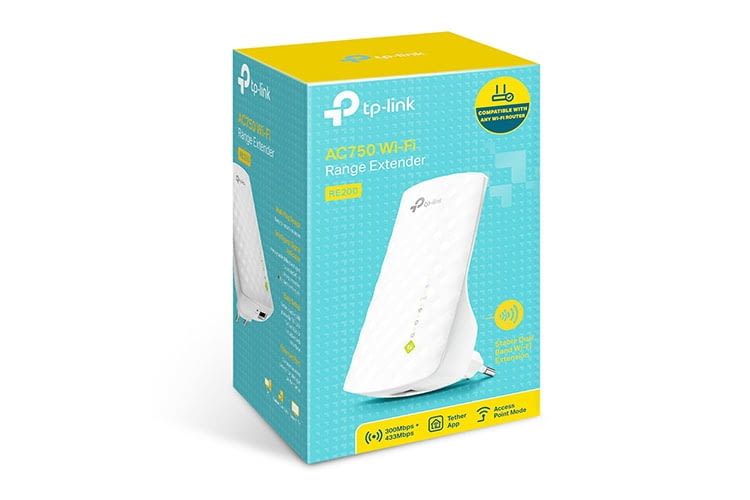 TP-Link RE200 ist nicht der schnellste Dualband WLAN-Repeater, bietet aber ein gutes Preis-Leistungsverhältnis TP-Link RE200 ist nicht der schnellste Dualband WLAN-Repeater, bietet aber ein gutes Preis-Leistungsverhältnis