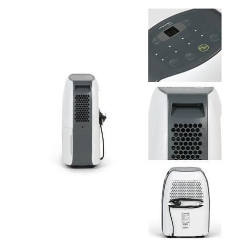 Schlauchanschluss und übersichtliches Bedienpanel: Trotec TTK 40 E Schlauchanschluss und übersichtliches Bedienpanel: Trotec TTK 40 E