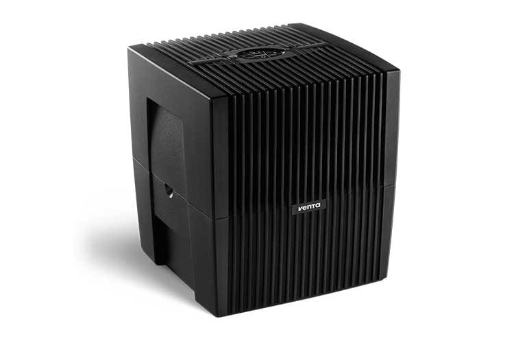 Der Venta Comfort Plus LW25 kann über ein auf der Oberseite integriertes Touchdisplay bedient werden Der Venta Comfort Plus LW25 kann über ein auf der Oberseite integriertes Touchdisplay bedient werden