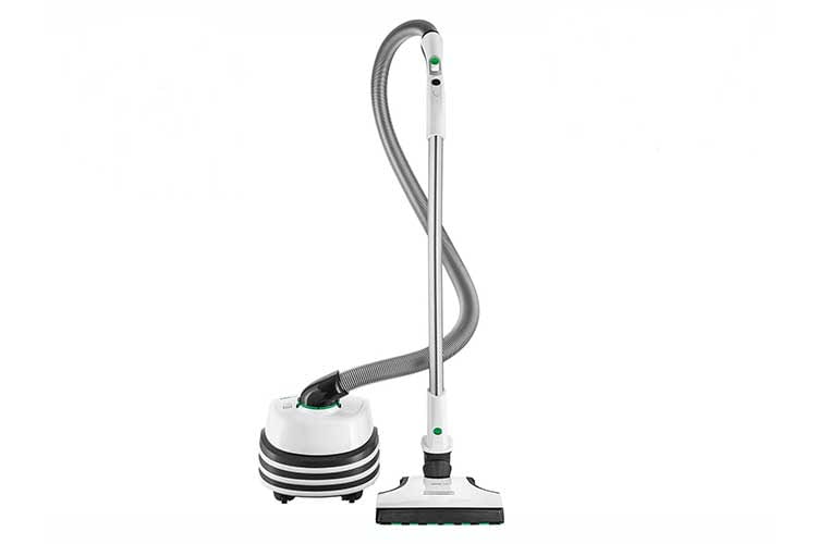 Der Vorwerk Bodenstaubsauger VT300 mit klassischer Kabelführung und Saugschlauch Der Vorwerk Bodenstaubsauger VT300 mit klassischer Kabelführung und Saugschlauch