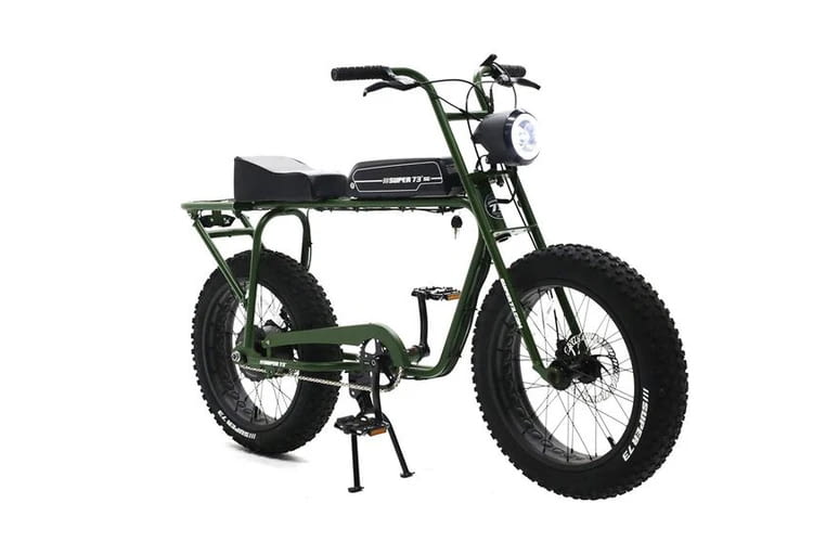 Die Super73 E-Bikes haben eine maximale Trittkraftunterstützung bis 25 km/h Die Super73 E-Bikes haben eine maximale Trittkraftunterstützung bis 25 km/h