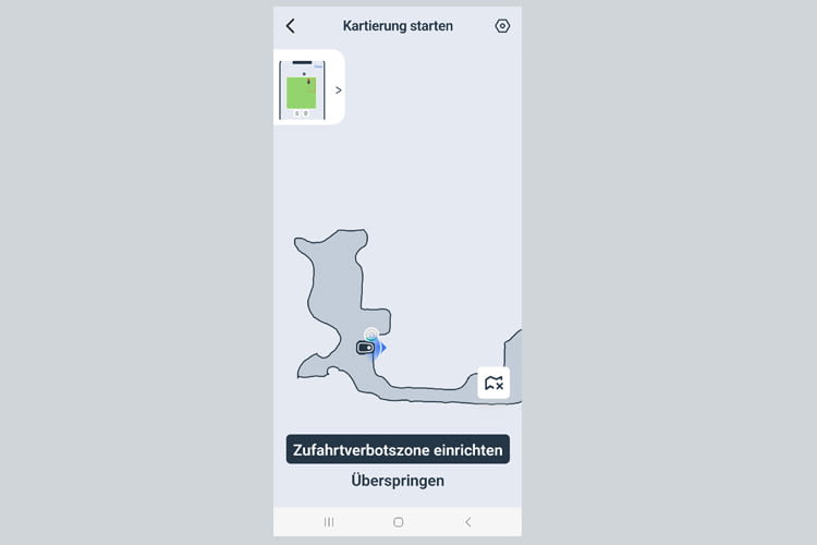 Bestimmte Bereiche für den Roboter sperren? Per App kein Problem Bestimmte Bereiche für den Roboter sperren? Per App kein Problem