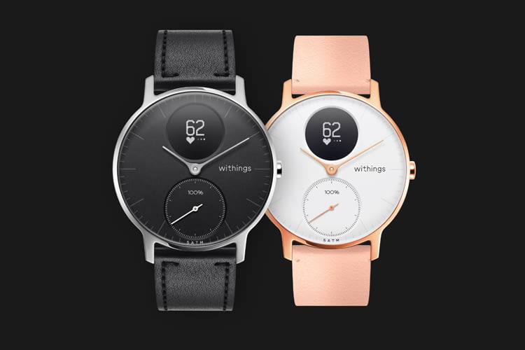 Withings HR Steel Hybrid gibt es als Herren- und Damenmodelle Withings HR Steel Hybrid gibt es als Herren- und Damenmodelle