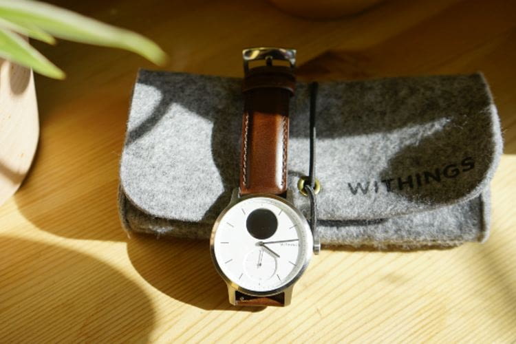 Mit der Withings ScanWatch lässt sich ein EKG erstellen Mit der Withings ScanWatch lässt sich ein EKG erstellen