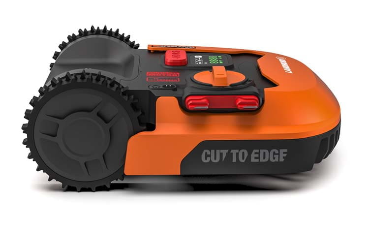 Der Marken-Mähroboter Worx Landroid M500 WR141E ist ein optimaler Mähroboter für kleinere Gärten bis 500 qm Der Marken-Mähroboter Worx Landroid M500 WR141E ist ein optimaler Mähroboter für kleinere Gärten bis 500 qm