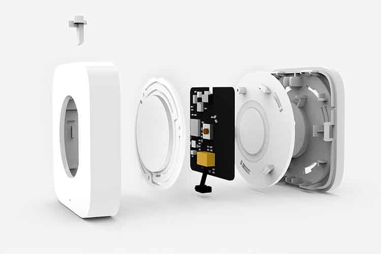 Im Inneren des Xiaomi Aqara Wireless Mini Switch kommt der ZigBee Funkstandard zum Einsatz - das sorgt für Reichweite Im Inneren des Xiaomi Aqara Wireless Mini Switch kommt der ZigBee Funkstandard zum Einsatz - das sorgt für Reichweite