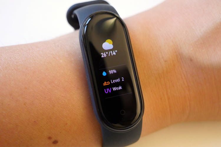 Xiaomi Mi Band 5 gibt auch Auskunft über das Wetter Xiaomi Mi Band 5 gibt auch Auskunft über das Wetter