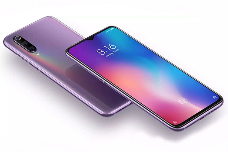 Der Fingerabdruck-Sensor des Xiaomi Mi 9 befindet sich unter dem Display Der Fingerabdruck-Sensor des Xiaomi Mi 9 befindet sich unter dem Display