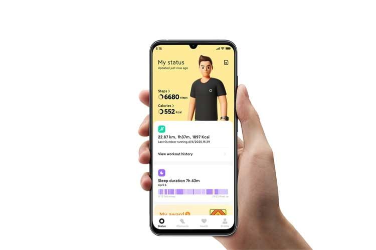 In der Xiaomi Wear Lite App lassen sich z. B. zurückgelegte Streckenabschnitte einsehen In der Xiaomi Wear Lite App lassen sich z. B. zurückgelegte Streckenabschnitte einsehen