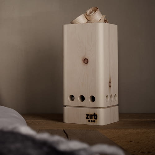 Das zirb.Lüfterl ist für kleine Räume konzipiert Das zirb.Lüfterl ist für kleine Räume konzipiert