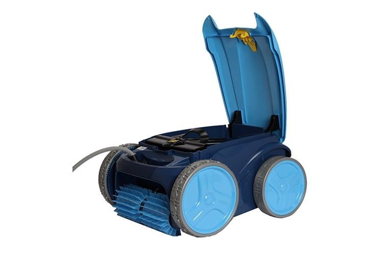 Der Wechsel des Filterkorbs erfolgt bequem über die Oberseite des Zodiac Vortex 4 Plus Der Wechsel des Filterkorbs erfolgt bequem über die Oberseite des Zodiac Vortex 4 Plus
