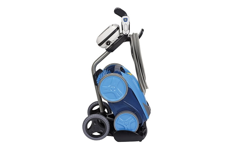 Der Zodiac Vortex 4 Plus kommt mit eigenem Transport-Caddy Der Zodiac Vortex 4 Plus kommt mit eigenem Transport-Caddy