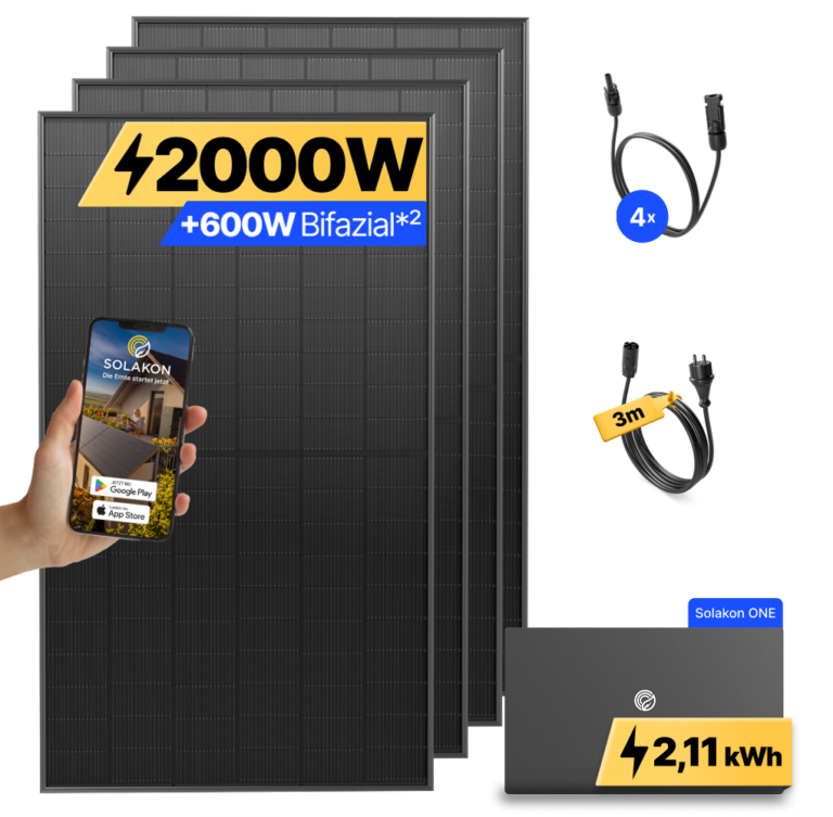 Solakon onPower 2000 W mit Speicher
