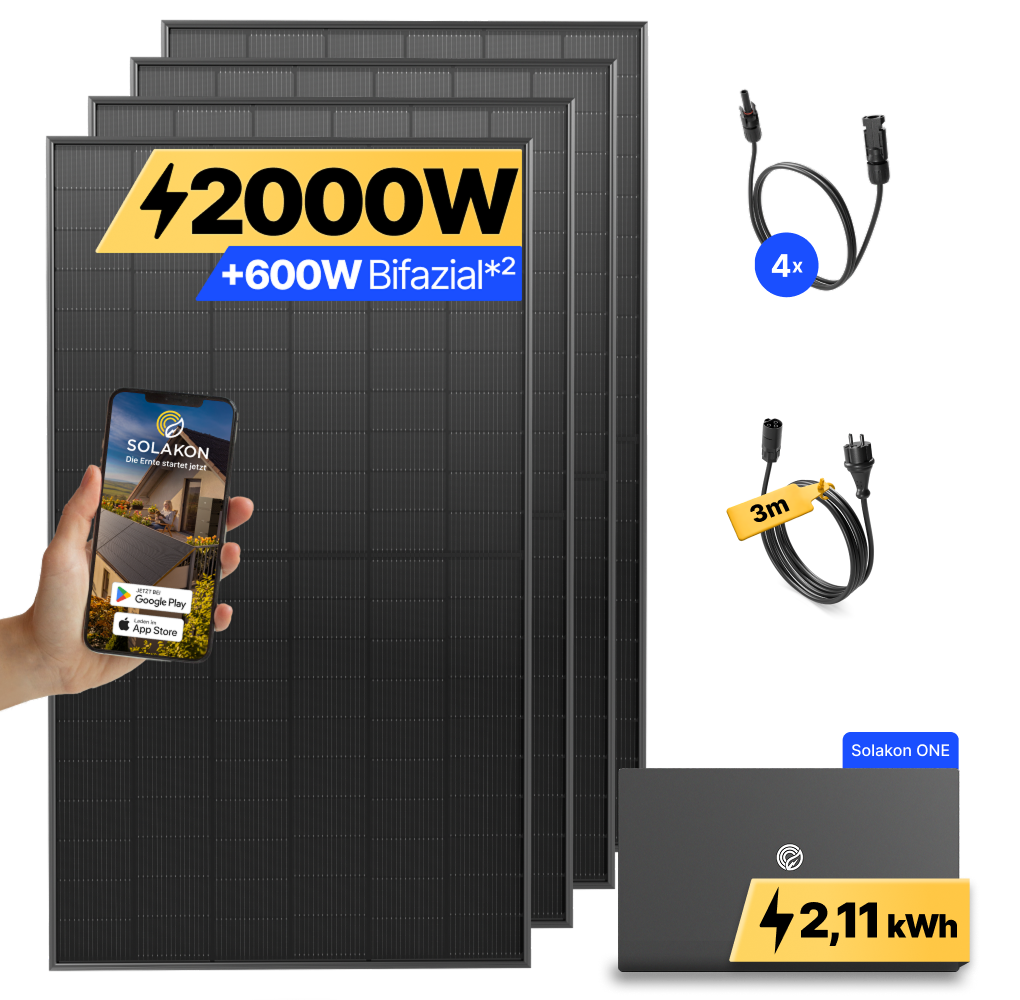 Solakon onPower 2000 W Balkonkraftwerk (Solakon)