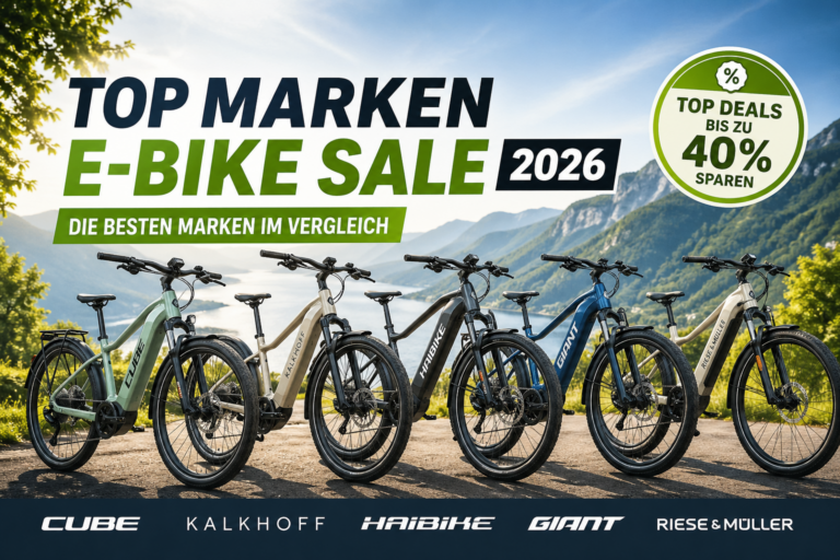 E-Bike Sale 2026: Riese & Müller, Cube & Haibike bis 60% reduziert