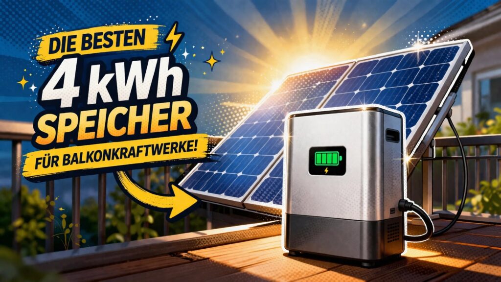 Mehr aus Solar holen: Diese 4 kWh Speicher lohnen sich wirklich