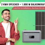 Dieses Solar-Set ist einfach zu installieren und flexibel im Aufbau!