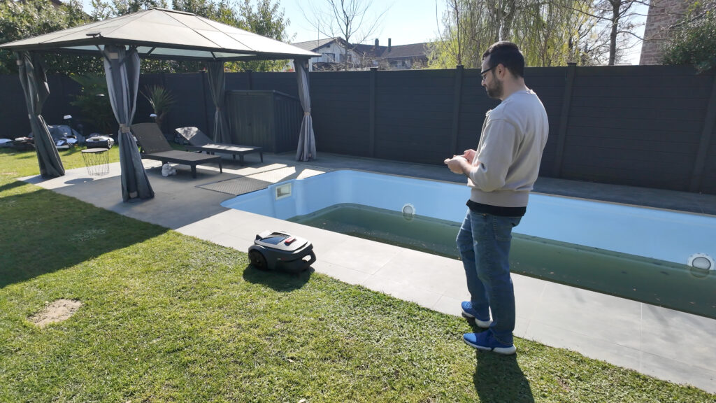 Manuelles Kartieren funktioniert beim MOVA ViAx auch ganz einfach