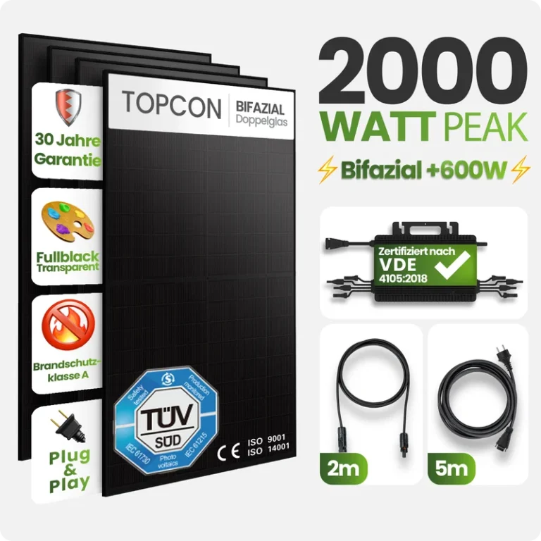 tepto 2000 W Balkonkraftwerk MaxPower