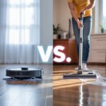 Vor- und Nachteile von Saugrobotern.