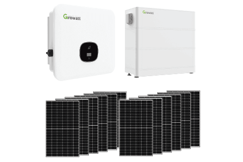 AC TEC Silver Frame 5000W PV-Anlage AC TEC Silver Frame 5000W PV-Anlage